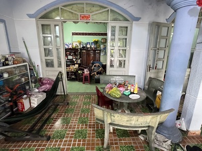 Nhà mặt tiền đường nhựa xe công tránh - kinh doanh đa ngành nghề  - bán đất tặng nhà -135m2- giá 1