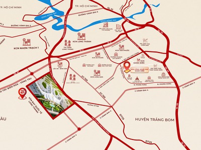 Đất ở an viễn, cạnh kcn giang điền, giá 9,56 tr/m2, cách sân bay 15km 4