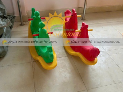 Bập bênh nhựa trẻ em, bập bênh mầm non, bập bênh giá rẻ TE 5