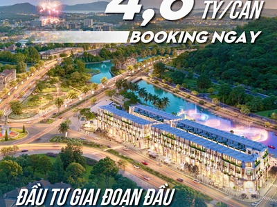 Săn shophouse quy nhơn giá chỉ từ 4,6 tỷ 0