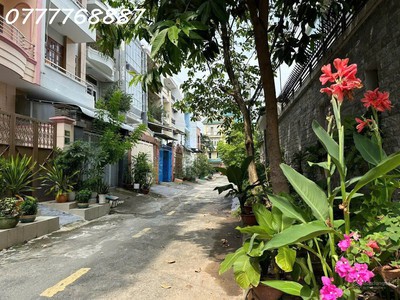 Nhà ngang 5 hẻm xe tải nơ trang long, q bình thạnh. phù hợp ở, vp, đầu tư 2