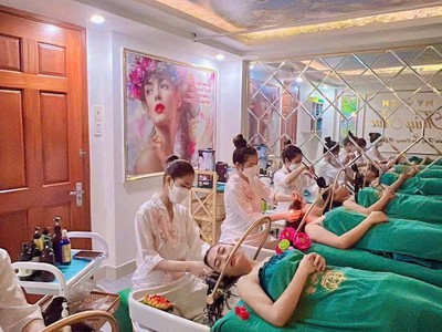 Sang nhượng spa 5 tầng- mặt tiền - quận phú nhuận 2