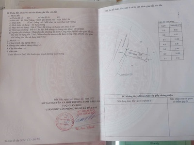 Cần vốn bán gấp lô đất tại hẻm c1 đại lộ đông tây hòa thắng buôn ma thuột 1
