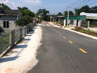 Bán lô góc 493m2 đường đoàn thị điểm - tân an - tx lagi giá ngộp 4.46tr/m2 2