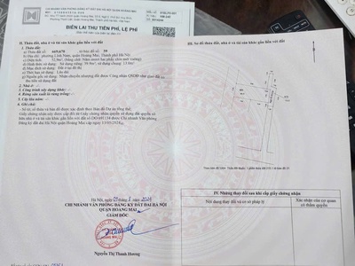 Bán nhà c4 phố nam dư 0