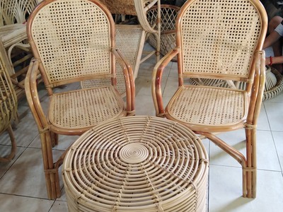 Ghế mây lưới mắt cáo giá rẻ 1