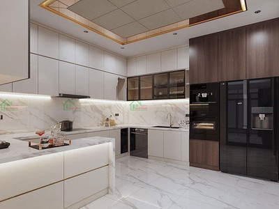 Thiết Kế Bếp Chung Cư Đơn Giản: Tối Ưu Từng Mét Vuông, Tiện Nghi Vượt Trội 3