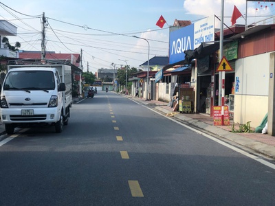 Bán đất mặt đường trục 13m gần chợ Bắc Sơn, An Dương. Kinh doanh buôn bán tốt. 1
