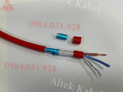 Cáp chống cháy chống nhiễu 2x1.0mm2 2