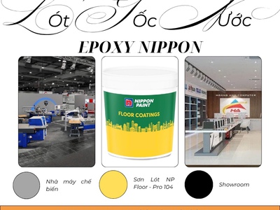 Bê Tông Ẩm  Rêu Mốc  Không Còn Là Vấn Đề Với Nippon Epoxy Gốc Nước 0