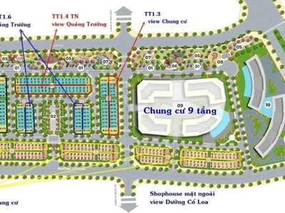 Bán căn liền kề 70m2 dự án calyx 319 bộ quốc phòng - view quảng trường chỉ 10.x tỷ 4