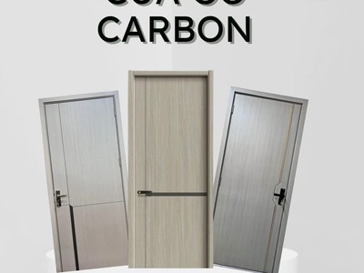 Cửa gỗ carbon 1