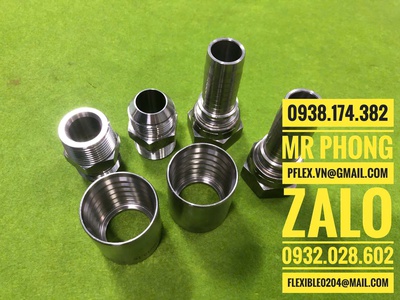 Nối ren ngoài 21 inox -Nối ren ngoài inox 304- Đầu nối ren ngoài 2