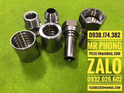 Nối ren ngoài 21 inox -Nối ren ngoài inox 304- Đầu nối ren ngoài 3