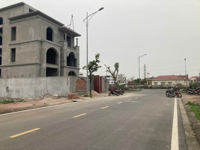 Bán đất biệt thự 373m2 ngang 12,5m  khu phân lô cao cấp đồng bồ, đằng hải, hải an, hải phòng 0