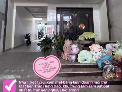 Mặt tiền trần hưng đạo, trung tâm sầm uất, thị trấn liên nghĩa 0
