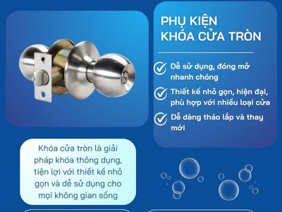 Khóa Cửa Tròn 3