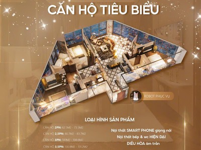 Bán căn hộ chung cư Golden Crown Hải Phòng, Giá siêu hời 3
