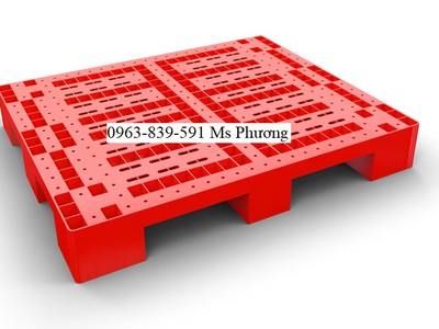 Pallet nhựa PL20LK từ nhựa HDPE nguyên sinh, dùng tốt trong kho lạnh 4