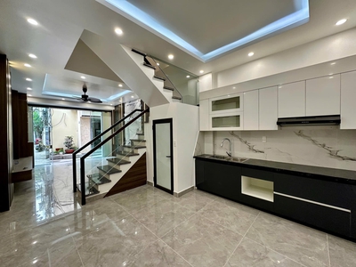 Nhà 4 tầng mới tinh mặt ngõ tuyến 2 thiên lôi, giá 3.9 tỉ, gần hoàng huy 2