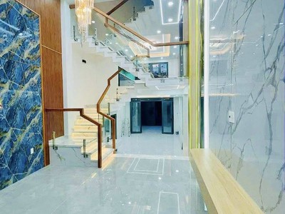 Nhà mới 5 tầng - hẻm 6m thông - ngay chợ gò xoài - 5p aeon - 65m chỉ nhỉnh 7 2