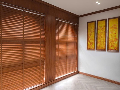 Rèm gỗ một dây 1