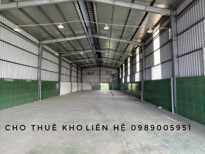 Cho thuê nhà kho xưởng mặt tiền đường tỉnh lộ 833, long an. 2