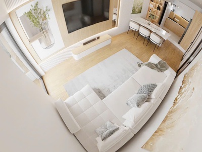 Chung cư nguyễn đình chiểu, phú nhuận - 60m2 - 2pn 2wc- 3ty250 2