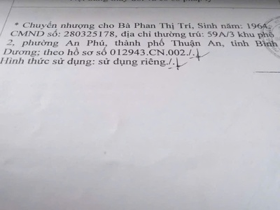 Chính chủ cần bán nhà dĩ an- tp dĩ an - 172m2 - 30 triệu/m2 3