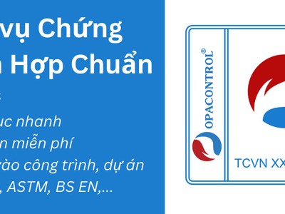 Chứng nhận hợp chuẩn VLXD uy tín tại OPACONTROL 0