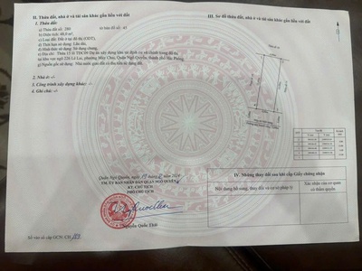 Mrs Tâm Bán đất TĐC 226 Lê Lai, Ngô Quyền, Hải Phòng. 48m2- 98tr/m2 0