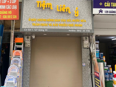 Cho thuê cửa hàng mặt phố tại số nhà 127 giảng võ - cát linh - đống đa - hà nội 1