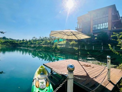 Bán lô đất nghỉ dưỡng view hồ tự nhiên nhiều tiện ích tại Khúc Thừa Dụ, 900 triệu, 150m2, Chính chủ 5