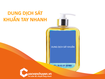 Thủ tục xuất khẩu Dung Dịch Sát Khuẩn tay nhanh 0