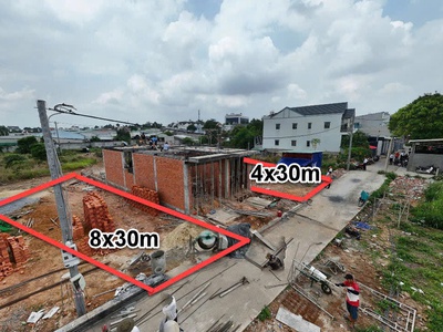 Bán đất thổ cư 120m2 mặt tiền đường phường tương bình 3