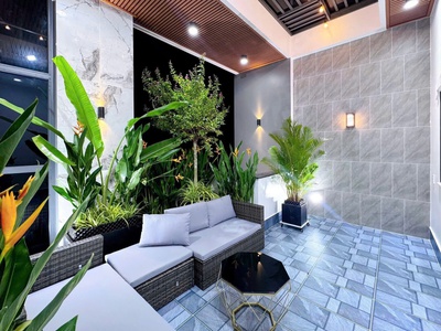 Giá full 2,35 tỷ - nhà mới 3 tầng 120m2 - đường rộng 7m - nội thất đầy đủ - Thủ Dầu Một 5