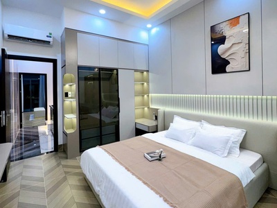 Giá full 2,35 tỷ - nhà mới 3 tầng 120m2 - đường rộng 7m - nội thất đầy đủ - Thủ Dầu Một 2