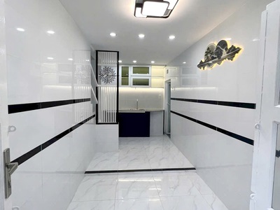 Nhà 3 tầng mới, nở hậu đường âu dương lân p3 q8. giá 2,38 tỷ tl 1
