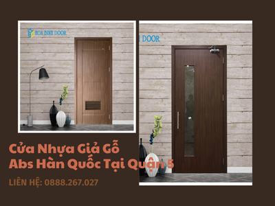 Cửa Nhựa Giả Gỗ Abs Hàn Quốc Tại Quận 5 0