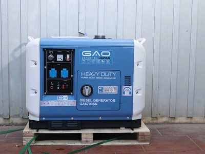 Máy Phát Điện Chạy Dầu 5Kw GAO GA6700SN Siêu Cách Âm 0