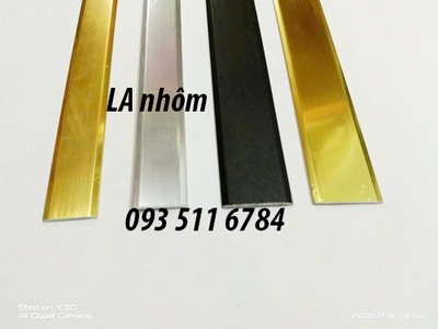 La nhôm Inox nẹp bo góc tròn nẹp V nhôm Inox nẹp U trang trí 0