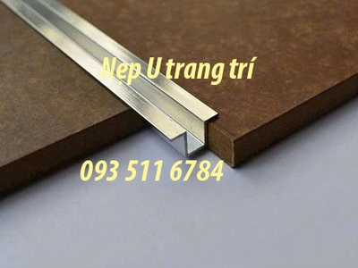 La nhôm Inox nẹp bo góc tròn nẹp V nhôm Inox nẹp U trang trí 2