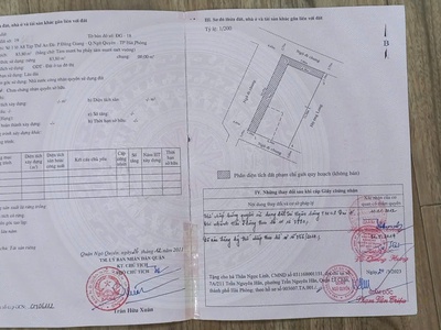 Bán nhà 2 tầng an đà, ngô quyền, hải phòng. diện tích: 115m2 thực tế đã xây full 4