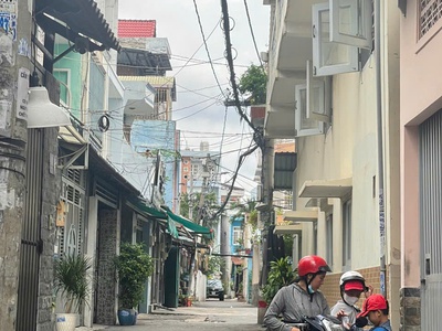 Bán nhà hẻm xe hơi quang trung p8 gò vấp, 5 tầng, 8 phòng khép kín, thu nhập 35 triệu/tháng, giá 0