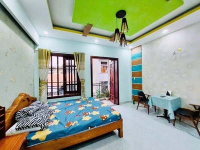 Bán nhà hẻm xe hơi quang trung p8 gò vấp, 5 tầng, 8 phòng khép kín, thu nhập 35 triệu/tháng, giá 4