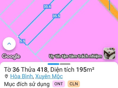 Chủ cần tiền bán 195mv 80 thổ cư mt nhựa 0