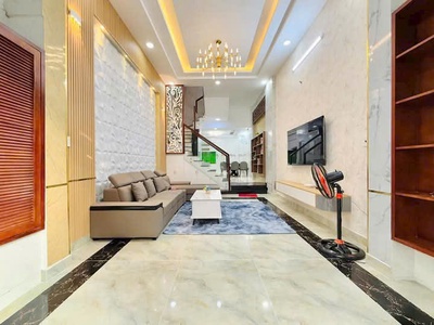 Bán nhà quang trung p8 gò vấp, khu đồng bộ hẻm 6m, 4 phòng ngủ, full nội thất, giá chỉ 7 tỷ nhỉnh 1