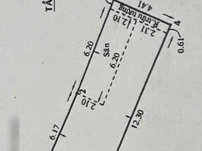 Bán lô đất huỳnh văn nghệ p15 tân bình, hẻm 8m, diện tích 4 x 14m, giá chỉ 6 tỷ nhỉnh 0