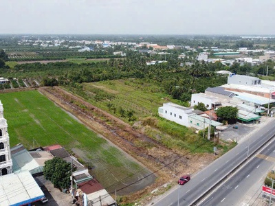 2400m2 đất vườn mặt tiền TL 824, xã Lương Hòa,Bến Lức, Long An giá 10,5 tỷ 0