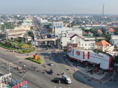 1 tỉ 210m2 đất thổ cư xây dựng tự do, nhà trọ xưởng, gần KCN Thuận 3